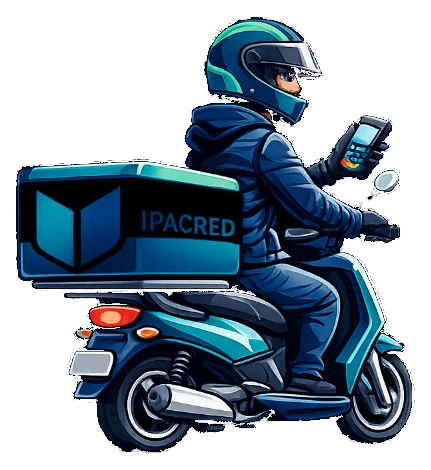 Motoqueiro IpaCred leva o crédito até você